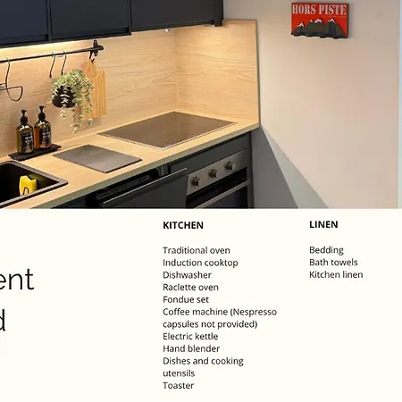 Nest - Moderne & Confortable Au Coeur De - 4 Vallees Apartmán *