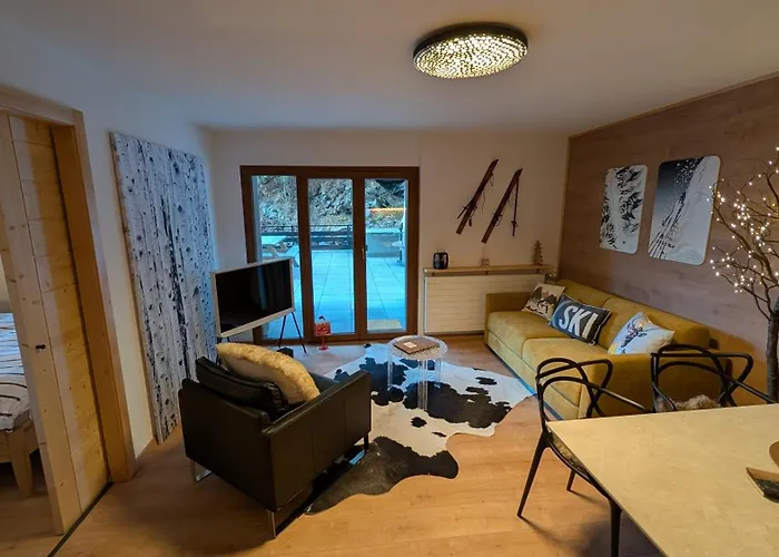 Nest - Moderne & Confortable Au Coeur De - 4 Vallees Apartment