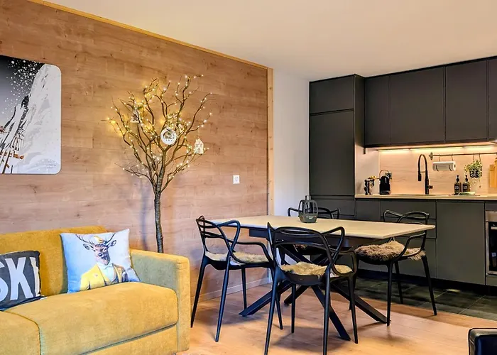 Nest - Moderne & Confortable Au Coeur De - 4 Vallees Apartmán *